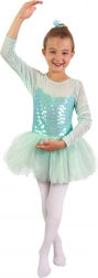 kinder balletkostuum met tule rok, maat s
