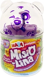 Misiolina lichte drijvende klei blauw 60 g met vormpje