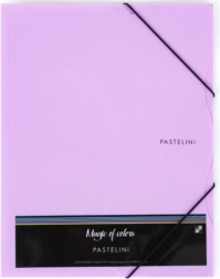 Map met elastiek A4 PASTELINI paars