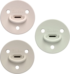 ÉLHÉE siliconen fopspenen ChooChoo Extra-Fine Billie 0–6 maanden (3 stuks)