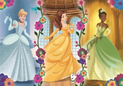 Clementoni puzzel Disney prinsessen 104 stukjes