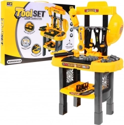 Kinderwerkplaats met gereedschap