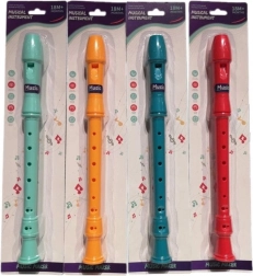 Plastic blokfluit voor kinderen in blisters, 4 kleuren