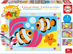 Schilderen op nummer: onderwaterwereld EDUCA