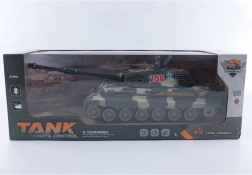 Op Afstand Bestuurbare Tank met Licht en Geluid
