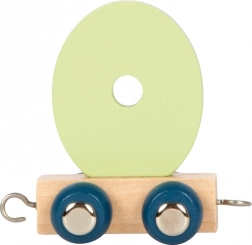 Small Foot Polaire treintje letter