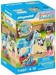 Playmobil Horses of Waterfall hippotherapeut – set voor paardenverzorging