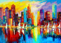 Puzzel Avond in New York 1000 stukjes