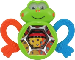 Baby rammelaar BABY MIX kikker