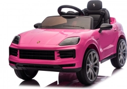 Elektrische kinderauto Porsche Cayenne roze