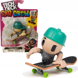 Tech Deck Sk8 Crew S1 set vingerboard deck met figuur