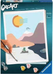 CreArt minimalistische landschappen van Ravensburger