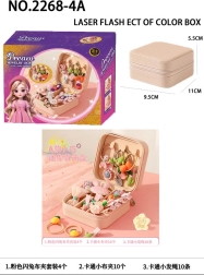 Megaset haarspeldjes en haaraccessoires met sieradendoosje