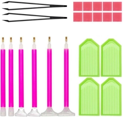 Ag979a diamanten borduurset accessoires