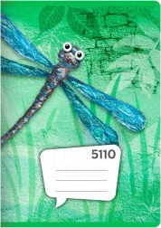 schrift A5, 10 vellen – geruit