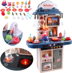 Kinderkeukentje met koelkast, oven en gootsteen – 42-delige set