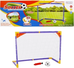 Kinder voetbaldoel met net en bal