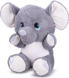 Pluchen olifant 24 cm – zittend