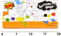 Set temperaverf 12 stuks