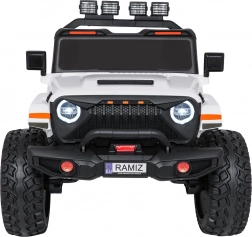 Elektrische kinderauto Extreme Sport 4x4, wit