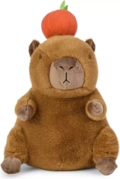 Pluchen capibara met appel 25 cm Daffi