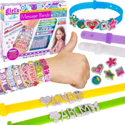 Set voor het maken van armbanden met tekst