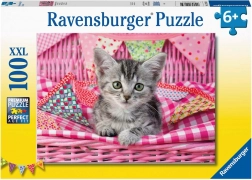 Puzzel 100 stukjes XXL Schattig katje