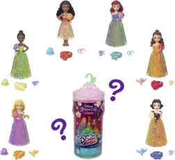 Disney Prinsessen Color Reveal koninklijke kleine pop met bloemaccessoires