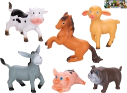 Set boerderijdieren 7–10 cm, 6 stuks in doos