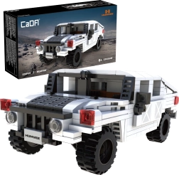 CaDA Humvee witte terreinwagen bouwset