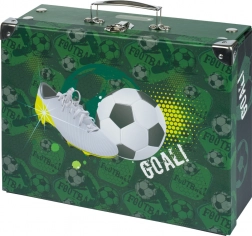 Opvouwbare schoolkoffer met voetbalmotief BAAGL
