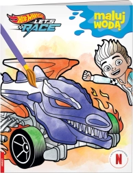 Hot Wheels waterverf – waterkleurboek voor kinderen