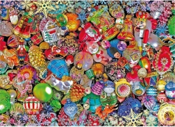 CLEMENTONI Puzzle Impossible: sprankelende Kerst, 1000 stukjes