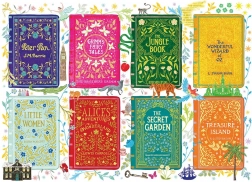 Puzzel Omslagen van Klassieke Boeken - 1000 stukjes