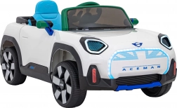 Elektrische kinderauto Mini Concept Aceman – Wit