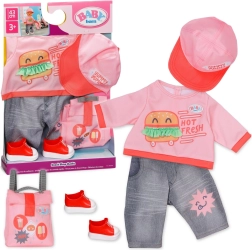 BABY born outfit Snack Shop voor pop van 43 cm