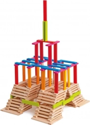 Houten bouwplankjes 200 stuks