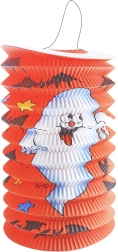 Halloween lampion geest 15 cm