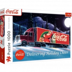 Puzzel 1000 stukjes XMAS COCA-COLA Kersttruck