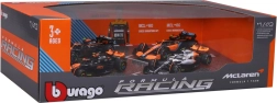 bburago 1:43 race formula f1 4-pack – mclaren f1 team mcl38 (2024) lando norris en oscar piastri