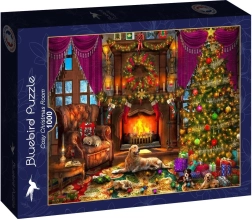 Bluebird-puzzel ‘Gezellige kerstkamer’ 1000 stukjes