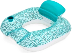 Opblaasbare waterstoel blauw Bestway 102 × 94 cm