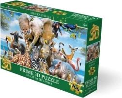 3D-puzzel Afrikaanse glimlach 63 stukjes