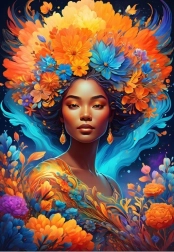 puzzel bloemkracht 1000 stukjes