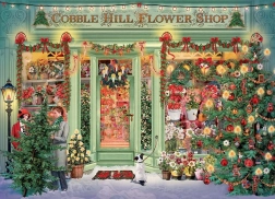Cobble Hill puzzel Kerstbloemenwinkel 1000 stukjes