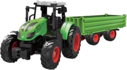 Radiografisch bestuurbare tractor met aanhanger