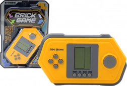 elektronische draagbare Tetris Brick Game-console – grijs‑geel