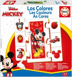 Educa puzzel Mickey en vrienden – we leren kleuren 6×7 stukjes