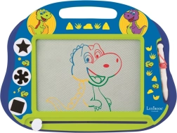 Magnetisch meerkleurig tekentablet dinosaurus a5 met stempels en pen