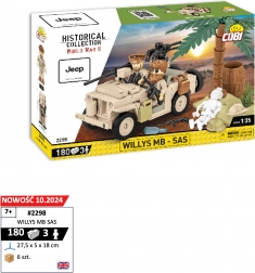 COBI HC WWII – Willys MB SAS 1:35 bouwset